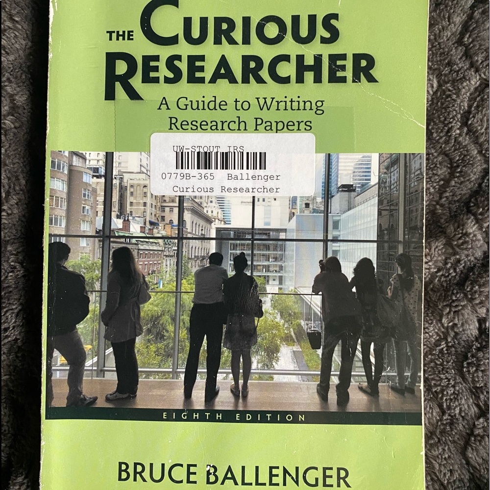 Curious ResearcherGuide to Writing Research Papers